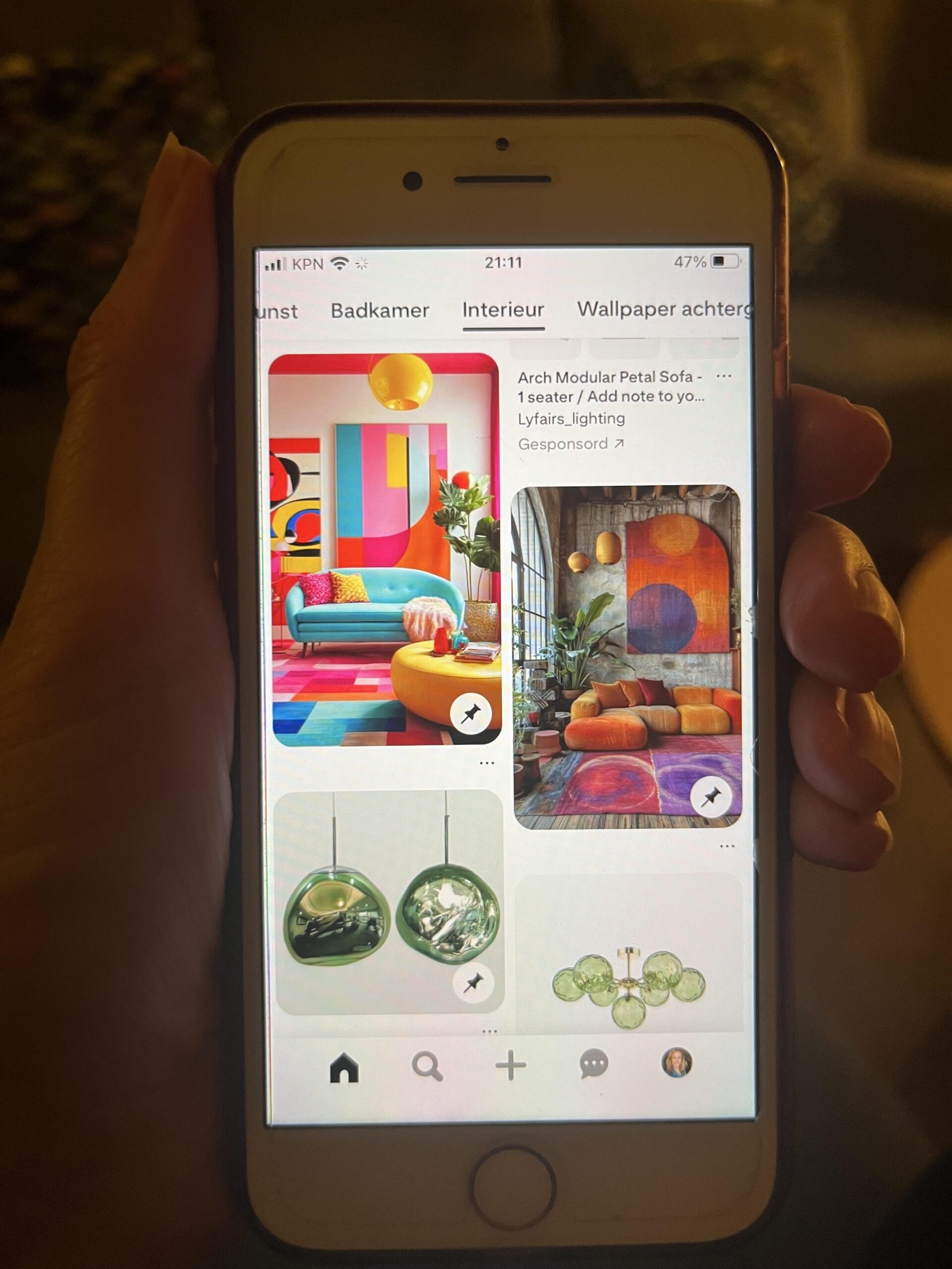 Pinterest marketing interieur