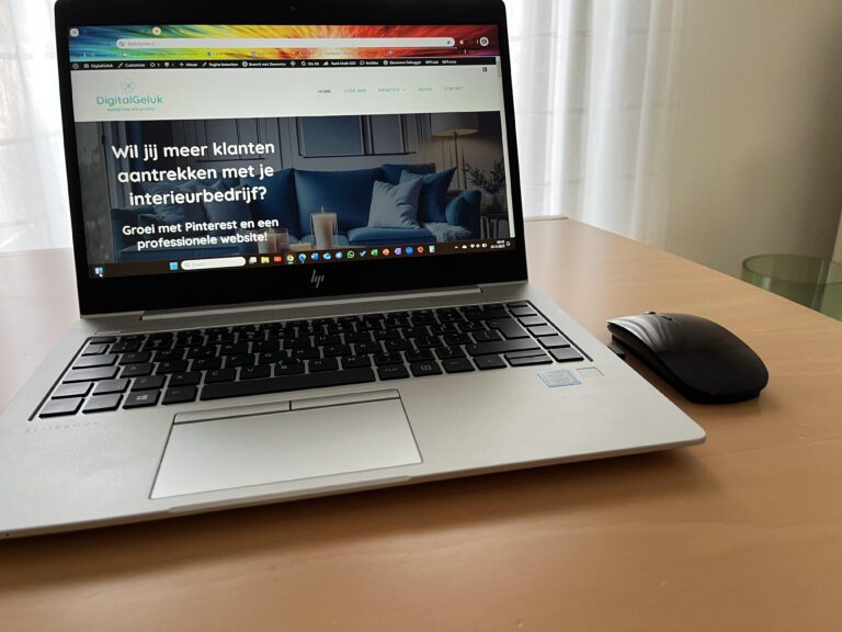professionele WordPress website 2025 interieurbranche